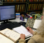 Picture: Evaluation of archival material.